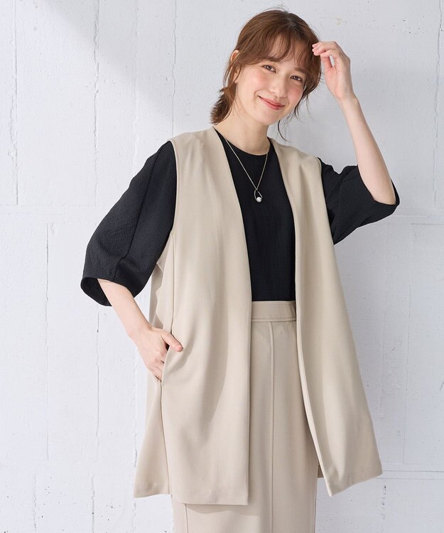 ANY ボリュームショルダーふくれプルオーバー ブラック