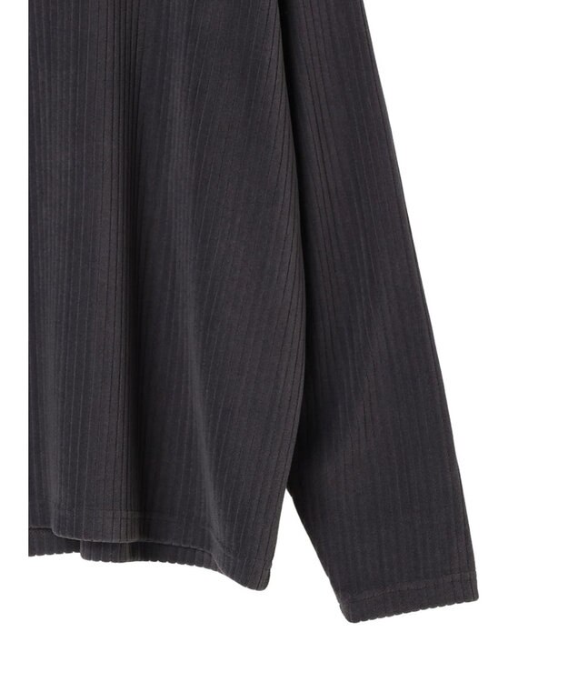 CRAFT STANDARD BOUTIQUE カットコールＭＯＣネックプルオーバー Charcoal Gray