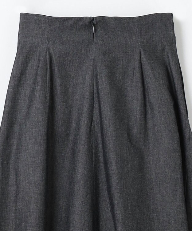 BEIGE， POMEGRANATE / ロングスカート Chambray Black