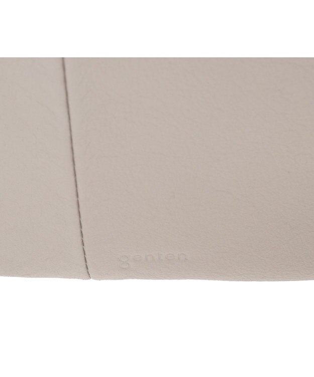 genten フェザートートバッグ　ワンショルダーバッグ ライトグレー