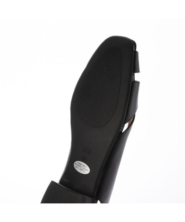 ing <ing>グルカデザインローヒールパンプス ブラック