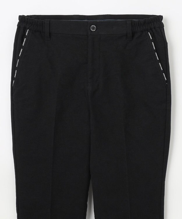 23区GOLF 【MEN】ストレッチ起毛パンツ ブラック系