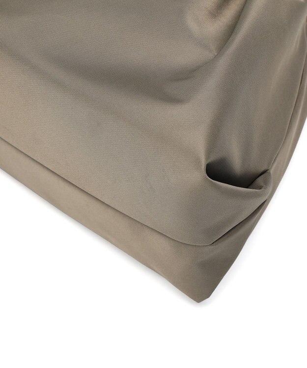 style code 【PADMA/パドマ】ナイロン×レザー　巾着　ショルダーバッグ 2WAY カーキ