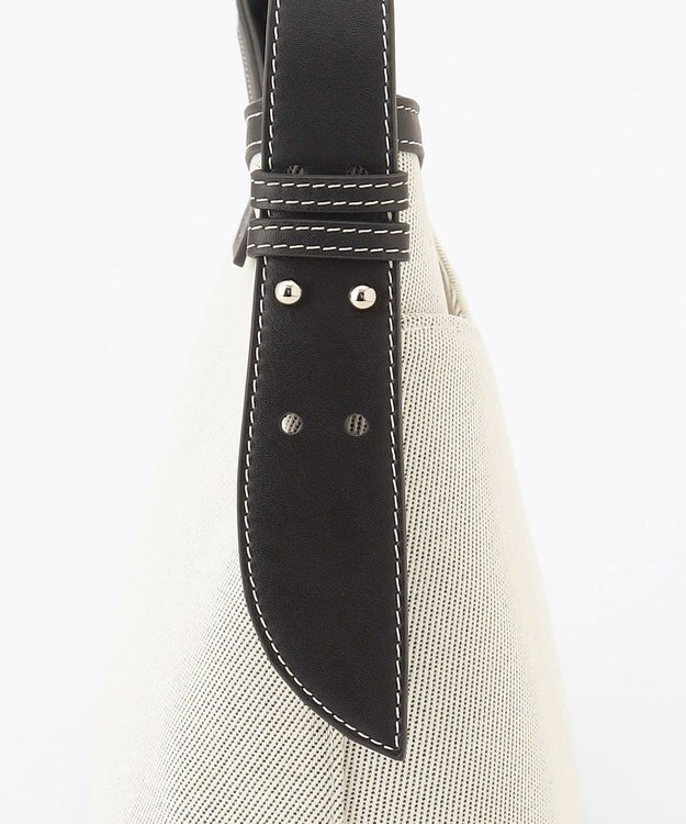 J.PRESS LADIES 【2way】キャンバス ショルダー バッグ ブラック系