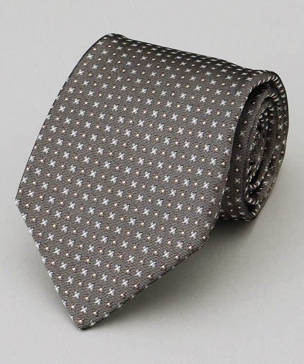 GOTAIRIKU  GOTAIRIKU別注【日本製】シルク ネクタイ_小紋柄 ベージュ系8