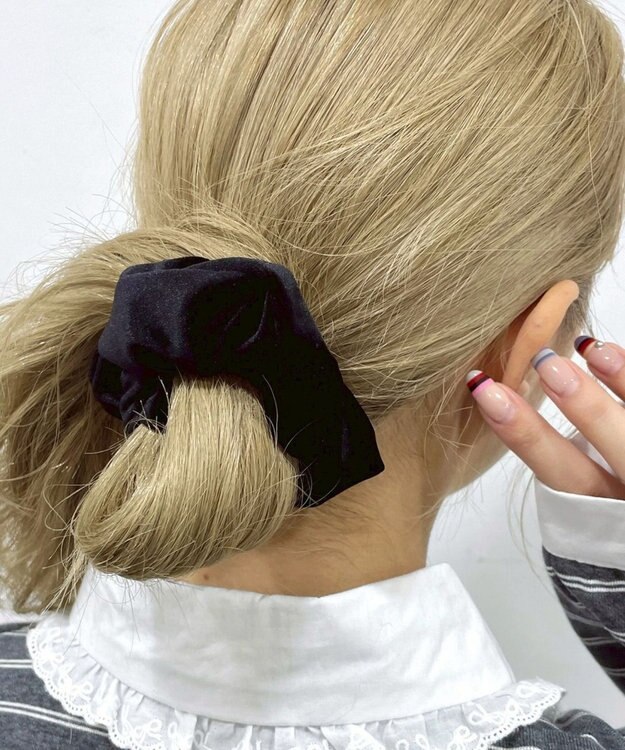 WEGO Lベロアシュシュ ブラック