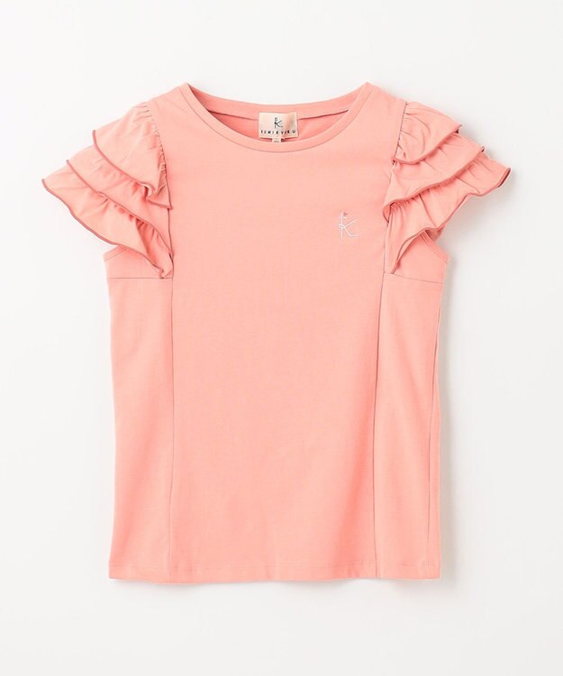 組曲 KIDS 【150-160㎝】メローメロー Tシャツ ピンク系