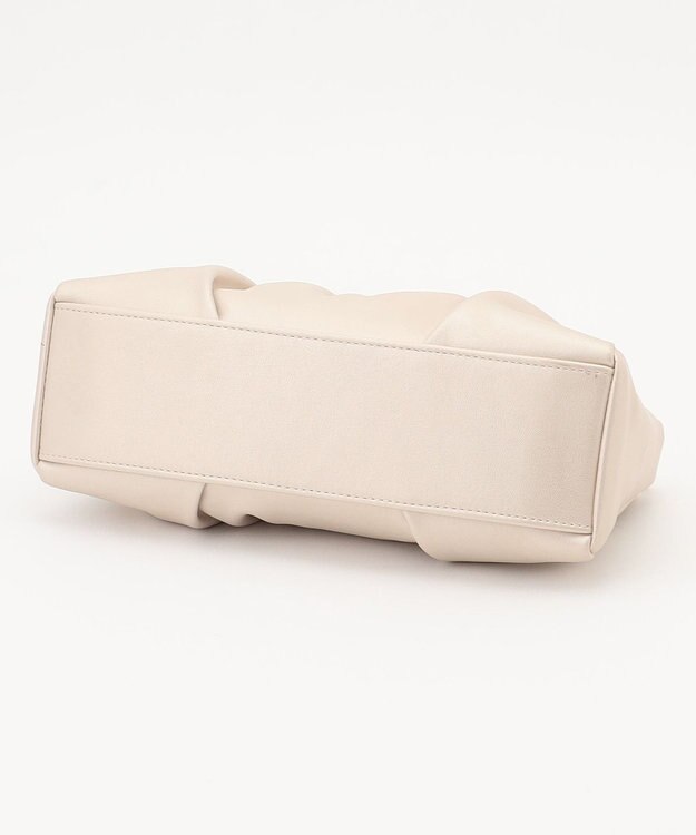 ANY SIS 【2WAY】ギャザーチェーンクラッチショルダー バッグ シャンパン