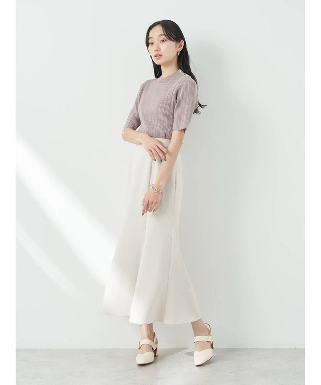 earth music&ecology マーメイドスカート Ivory