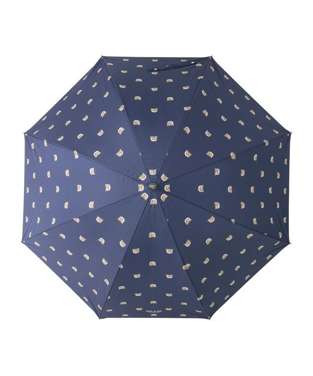MOONBAT ポール＆ジョー アクセソワ 折りたたみ傘 ヌネット ネイビーブルー