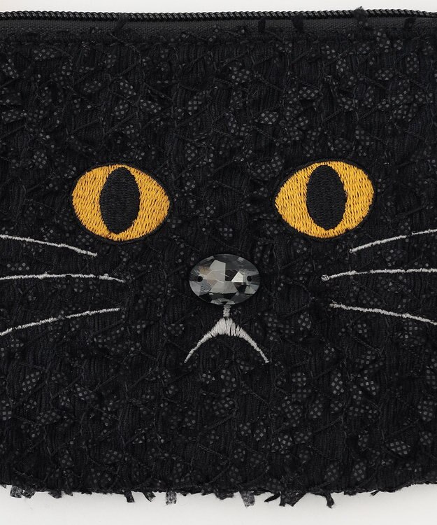 ANY SIS 【貴島明日香さんコラボ】キャット ポーチ ブラック