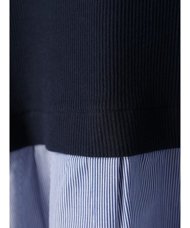 Green Parks テレコドッキングチュニック Stripe