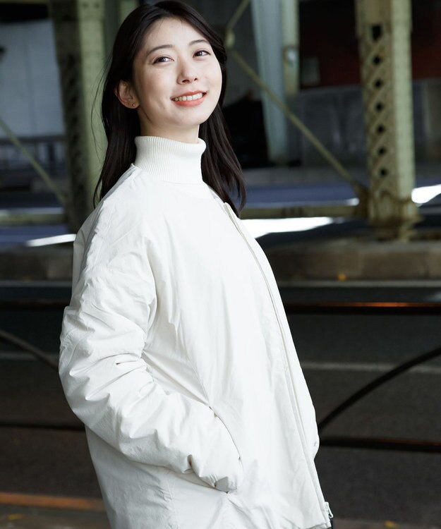 SHARE PARK LADIES 【UNISEX】蓄熱中綿モンスターカーディガン（S・Mサイズ） オフホワイト