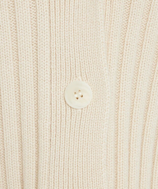 uncrave 【洗える】メリノウール ショートカーディガン（uncrave WHITE） エクリュ