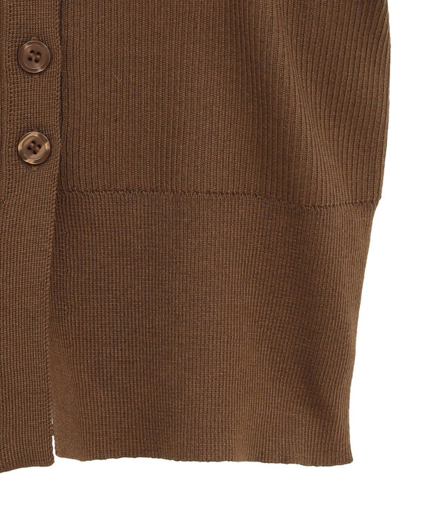 earth music&ecology ＳＥＴ２点コンパクトＴＥＥ＋マルチｗａｙニットビスチ Brown