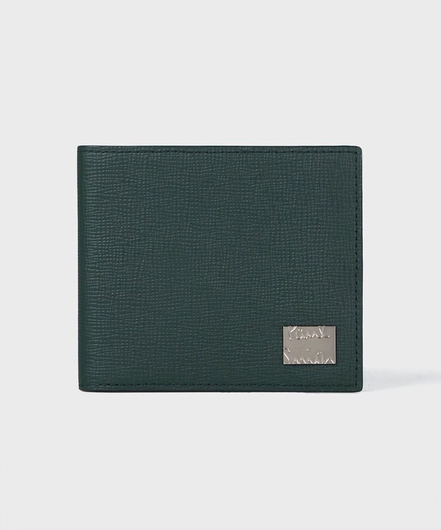Paul Smith メタルクロップドロゴ 札入れ ダークグリーン