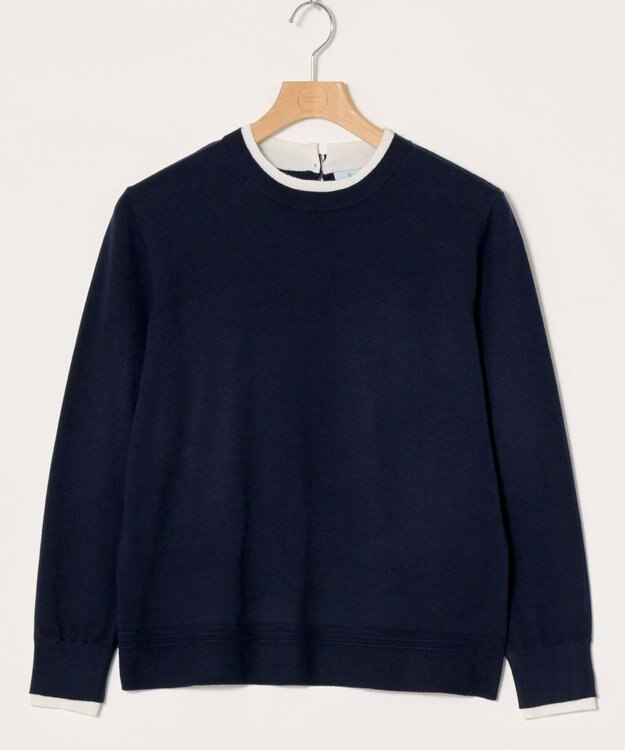 ONWARD Reuse Park 【組曲】ニット秋冬 ネイビー