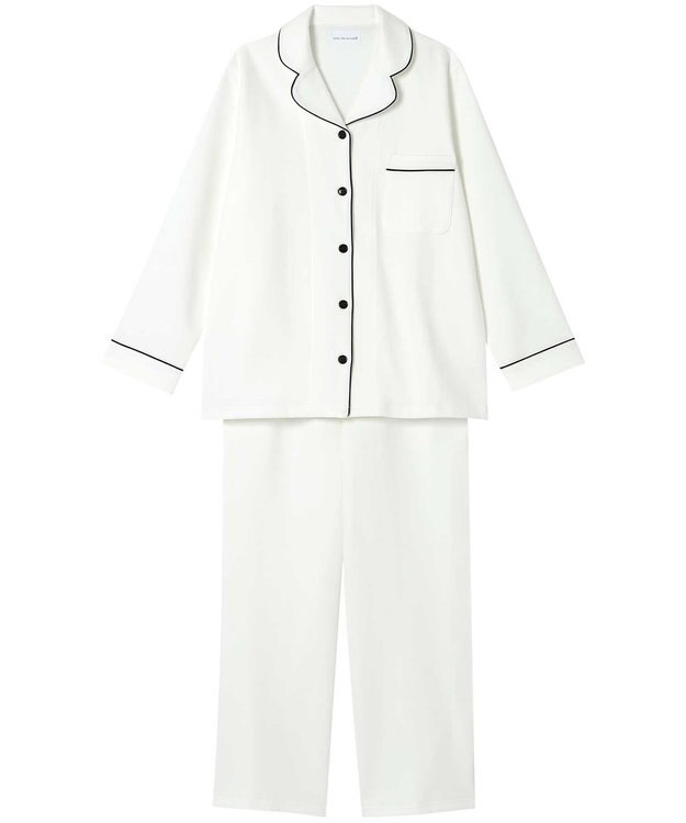 une nana cool 綿混ダンボールニットパジャマ WH