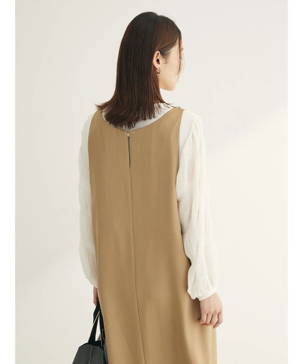 Green Parks マジョリカスリーブカットプルオーバー Off White