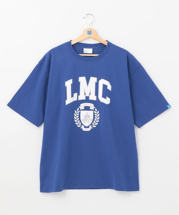 SHARE PARK MENS 【UNISEX】UVカット カレッジロゴTシャツ ブルー