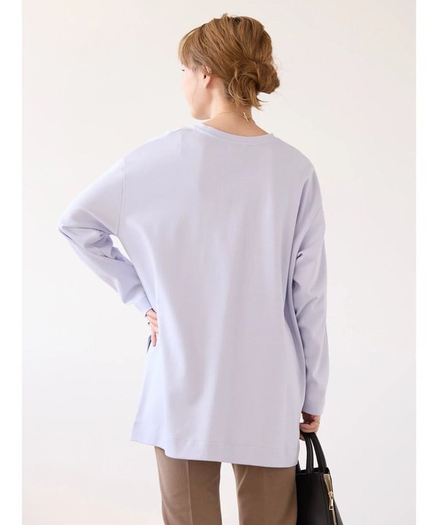 AMERICAN HOLIC サイドスリットカットチュニック Off White