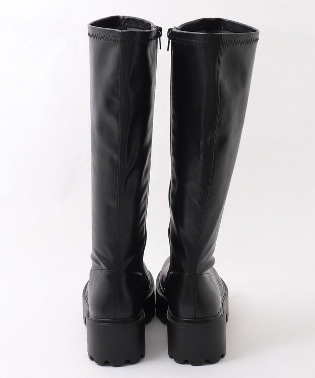 WEGO プレーンロングブーツ ブラック