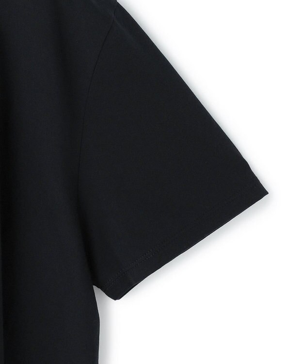 BEIGE， CERUSSITE / フォルムタック ドレープTシャツ Black