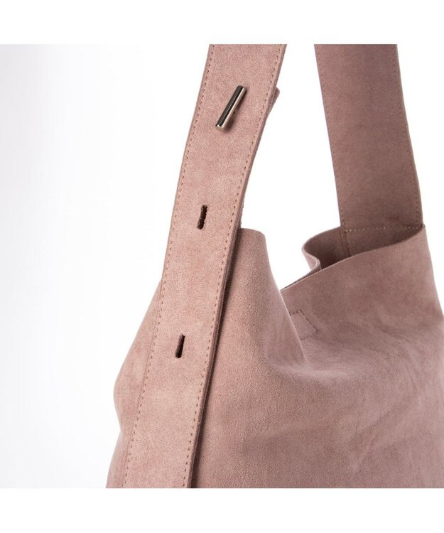 UNBILLION カシュカシュ cachecache / フェイクスエードホーボーバッグ ピンク