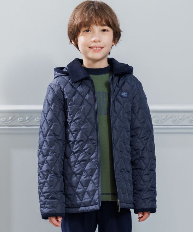 J.PRESS KIDS 【100-130cm】中綿 キルティングコート ネイビー系9