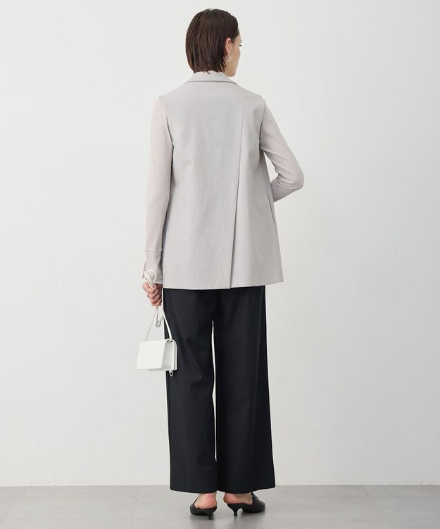 ICB L 【先行予約】LooseWeave バックスリットジレ トープ