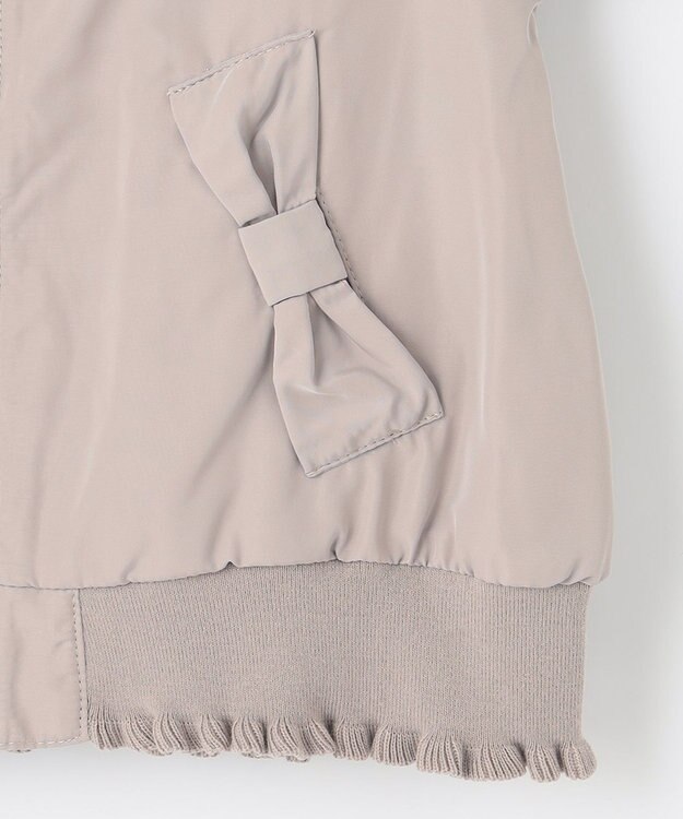 ANY KIDS ガーリー MA-1 ベージュ