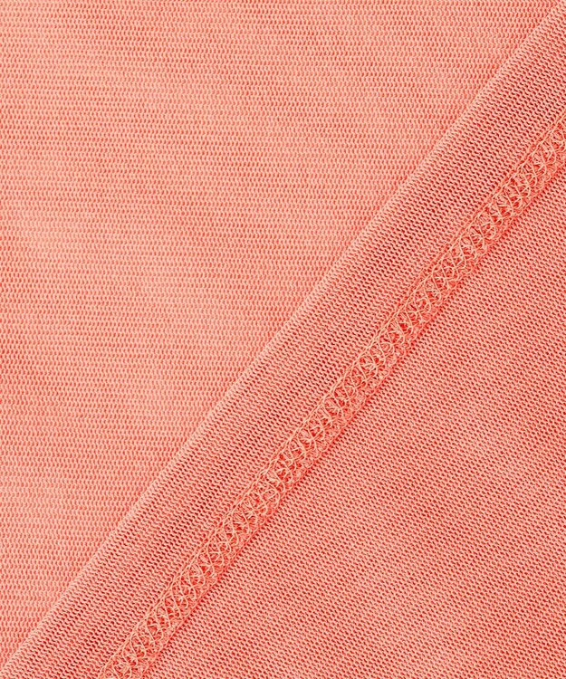 NAVE 【Nave・洗える】チュールジャージー トップス オレンジ系