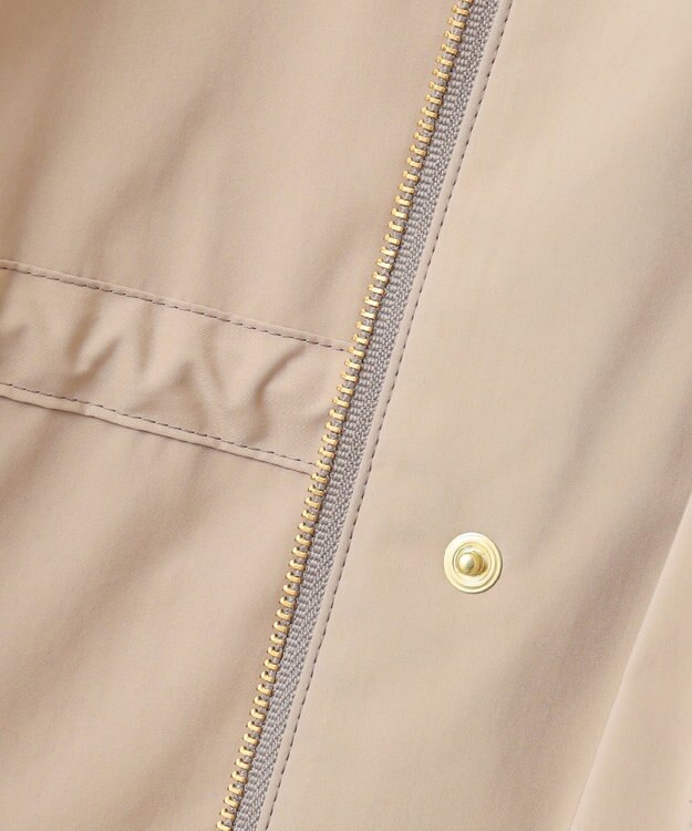 J.PRESS LADIES S 【撥水・洗える】Artirosa テントライン ショート丈 コート モカ系