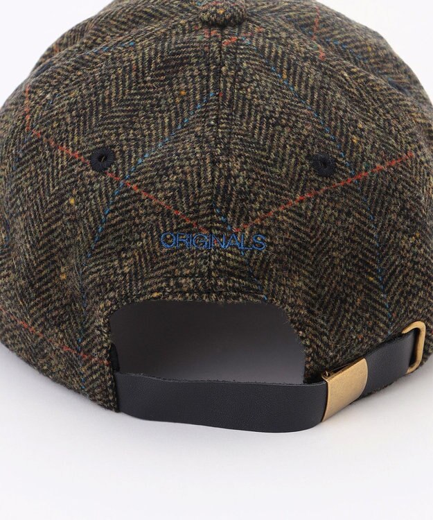 J.PRESS MEN 【J.PRESS ORIGINALS】Lambs Tweed Logo Cap カーキ系3