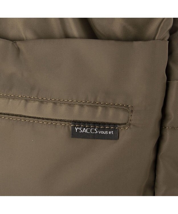 Y'SACCS 【Y’SACCS vous et】ポーチ付き4WAYリュック カーキ
