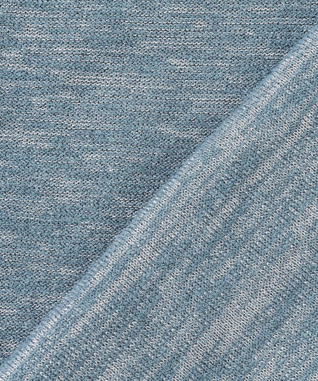 JOSEPH HOMME シャイニースラブブークレ　ニットＴシャツ サックスブルー系