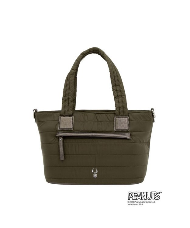CLATHAS CLATHAS×PEANUTS 2WAYトートバッグ カーキ