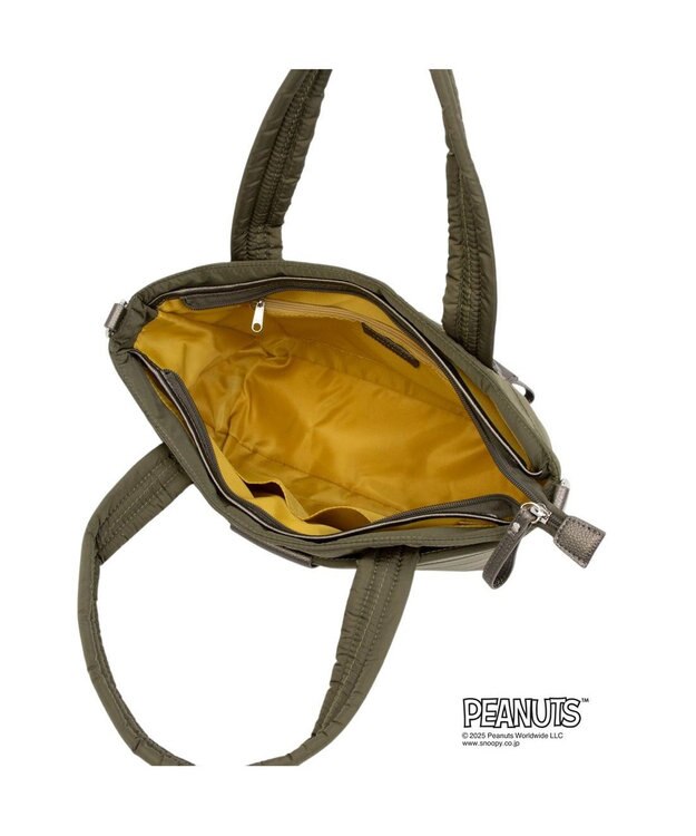 CLATHAS CLATHAS×PEANUTS 2WAYトートバッグ カーキ