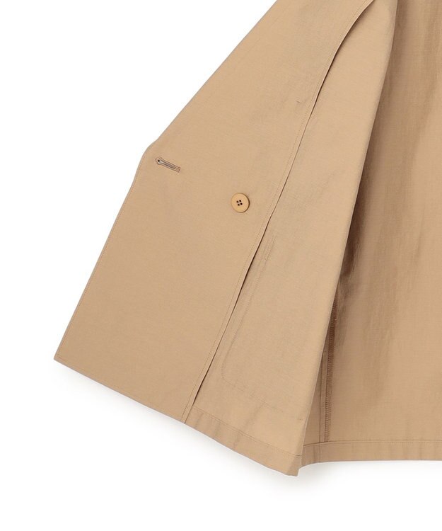 23区 L 【洗える】MANTECO ブライトワッシャー ジャケット キャメル系