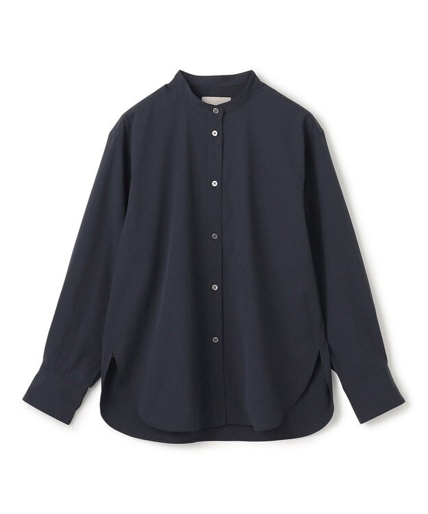 UNFILO バンドカラー コンフォートシャツ ネイビー