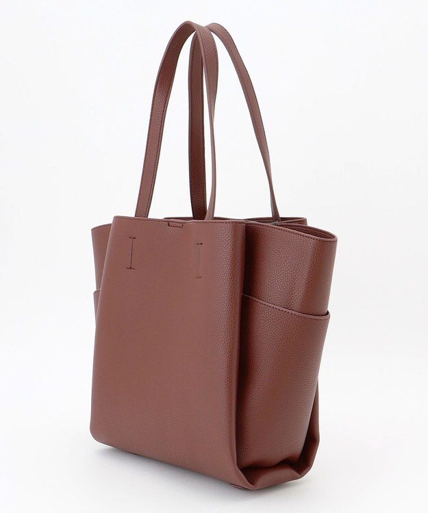 LA BAGAGERIE 【MONICA】収納いっぱいA4トート チョコ