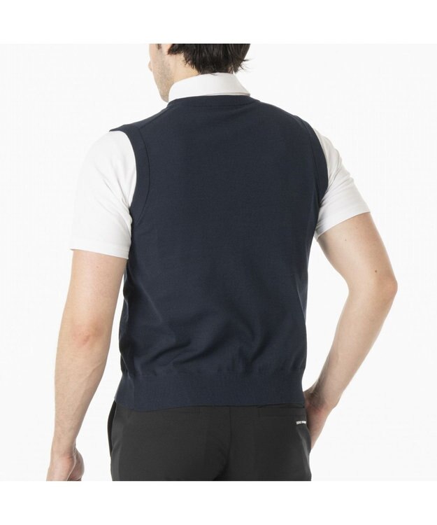 ZERO HALLIBURTON プレミアムサマーニットベスト ZHG-M5S3a 82946 ネイビー