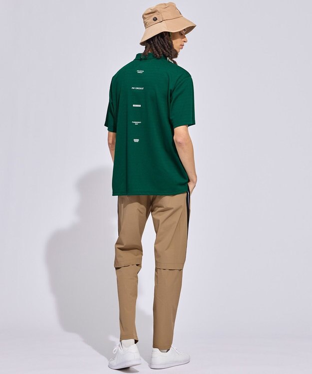 PW CIRCULUS 【MEN】サイドベンチレーションテーパードパンツ 2026年モデル ゴルフ ベージュ系