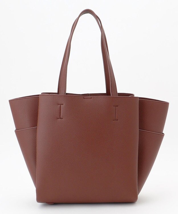 LA BAGAGERIE 【MONICA】収納いっぱいA4トート チョコ