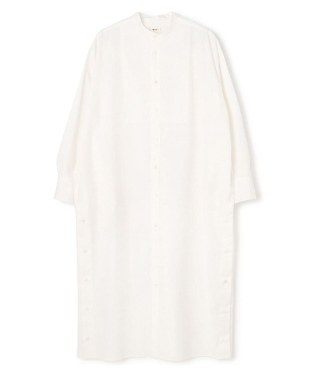 NAVE 【ReNAVE・セットアップ可/洗える/接触冷感/UVケア】コットンポリブロード ワンピース ホワイト系