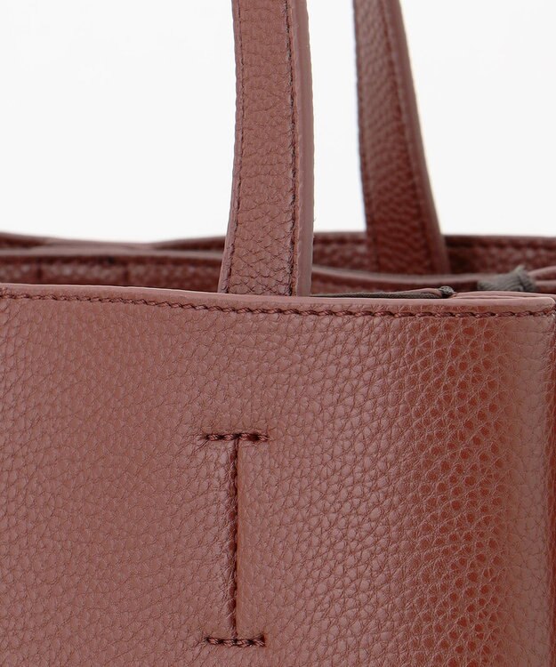 LA BAGAGERIE 【MONICA】収納いっぱいA4トート チョコ