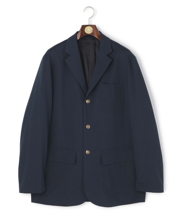 J.PRESS MEN 【J.PRESS ORIGINALS】KANEMASA 46G 3B Snap Button Blazer / New Authentic-Fit / Japan Made ネイビー系