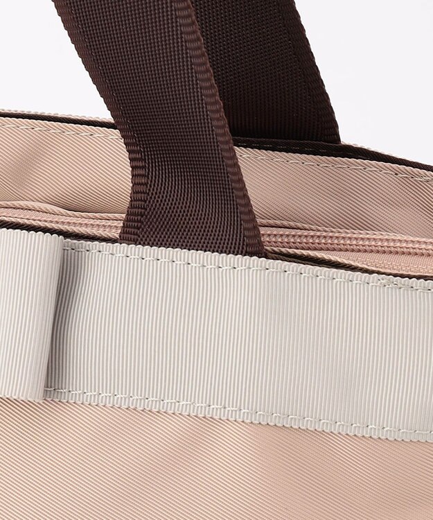 UNBILLION cachecache WEB限定ナイロンリボントートバッグS ライトピンク