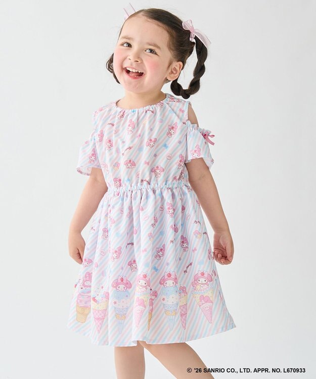 ANY KIDS 【サンリオキャラクターズ×ANY KIDS】2WAY ファンシーワンピース マイメロディ×ピンク