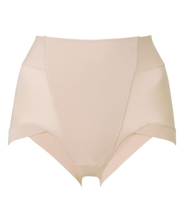 BRADELIS New York 【BRADELIS NewYork peace】綿混楽々ハイウエストショーツ24 ピーチベージュ